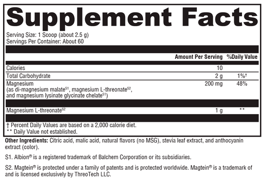 OptiMag® Neuro Mixed Berry 60 Servings