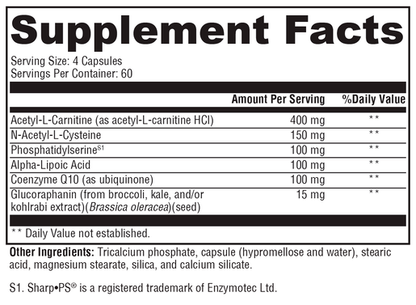 BrainSustain 240 supplement facts