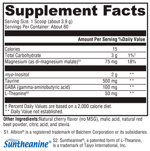 RelaxMax® Cherry 60 Servings