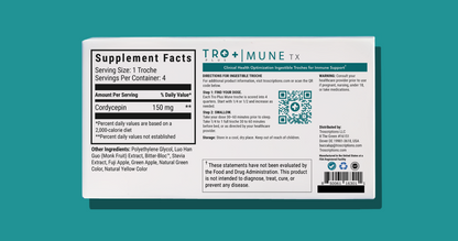 Troscriptions Tro+ Mune cordycepin troche pack